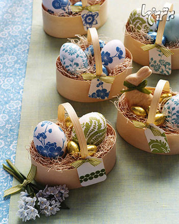 هفت سین تان را با این تخم مرغ های رنگی زیباتر کنید