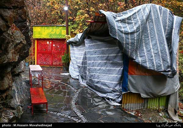 تصاویری از دربند در تعطیلی دوهفته‌ای تهران