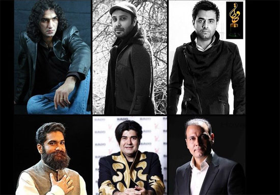 کاندیداهای بهترین خواننده تیتراژ جشن حافظ
