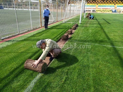 سپاهان به دنبال ایجاد چمن‌هایی در کلاس جهانی