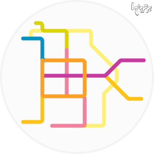 نقشه جالب متروی شهرهای مختلف جهان