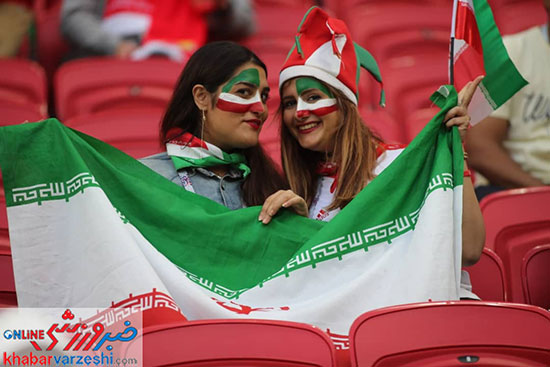 هواداران ایران و اسپانیا