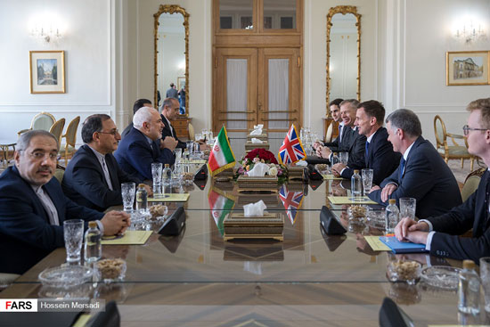 دیدار وزرای خارجه انگلیس و ایران
