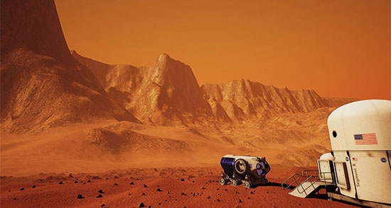 وجود شرایط نامساعد در مریخ برای زندگی