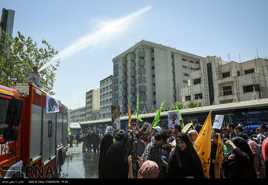 عکس: مراسم راهپیمایی روز قدس (2)