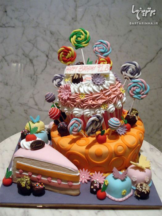 کیک هایی با طرح عجیب و دیدنی! (3)/ عکس