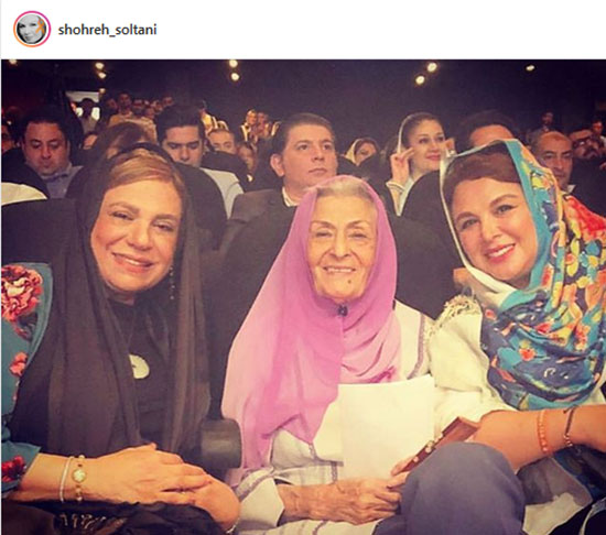 ۳ نسل از بازیگران زن ایرانی در یک کادر
