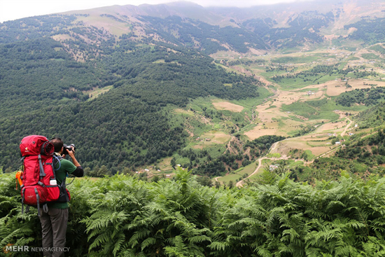 طبیعت زیبای جاده خلخال به اسالم