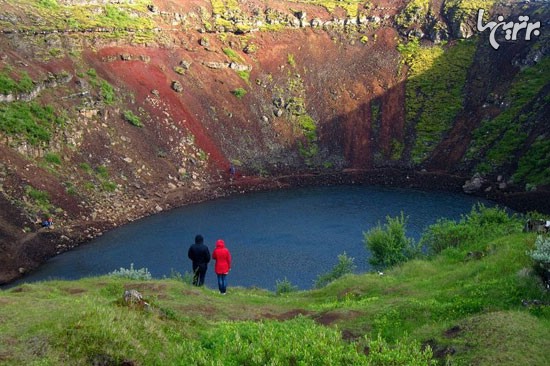 زیباترین گودال طبیعی دنیا در ایسلند +عکس