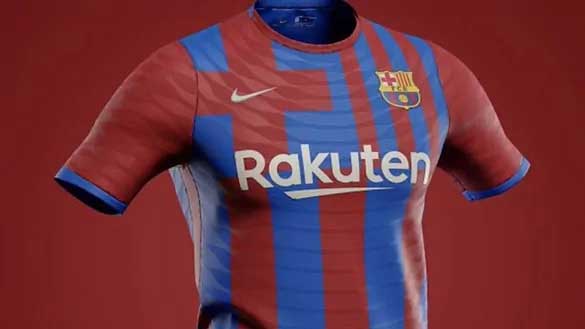لباس خانگی فصل آینده بارسلونا مشخص شد
