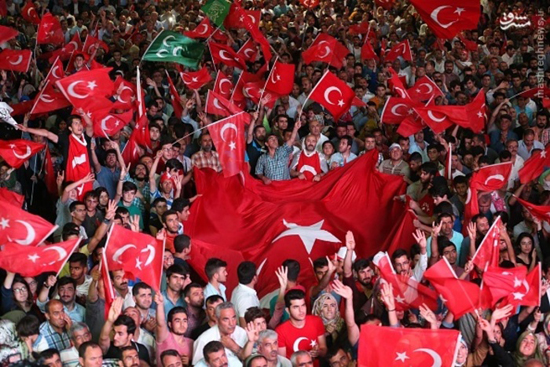 اجتماع بزرگ حامیان اردوغان در استانبول