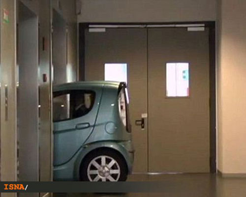 این خودرو قابليت ورود به آسانسور را دارد!