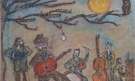 نقاشی منتسب به «باب دیلن» تقلبی از آب درآمد