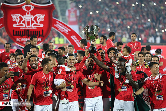 جشن قهرمانی پرسپولیس در لیگ برتر