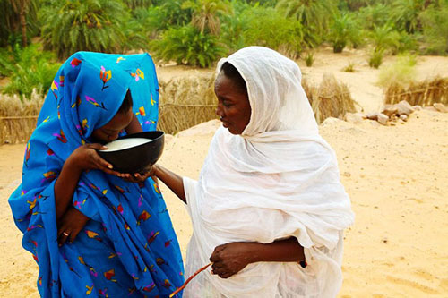 چاق شدن اجباری زنان در کمپ‌های موریتانی