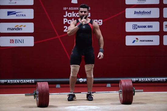 برنز علی هاشمی در وزنه برداری بازی‌های آسیایی