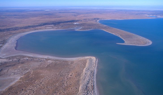 بزرگترین دریاچه‌های نمکی در جهان