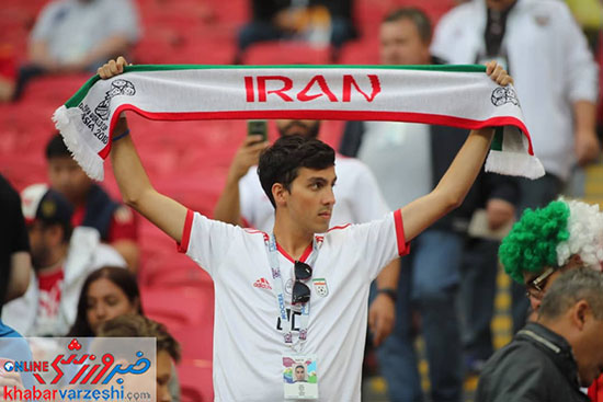 هواداران ایران و اسپانیا