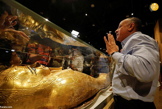 تابوت طلایی ۲هزار ساله به مصر بازگردانده شد