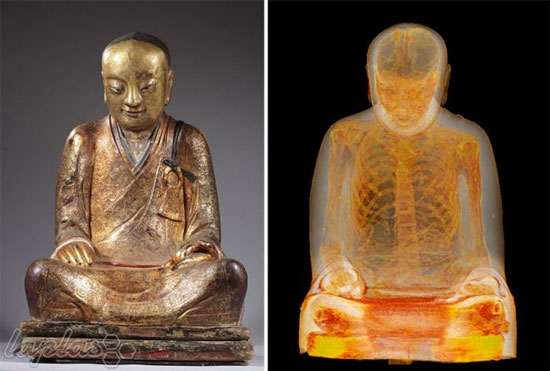اسکن مجسمه بودا و یک راز تاریخی! +عکس