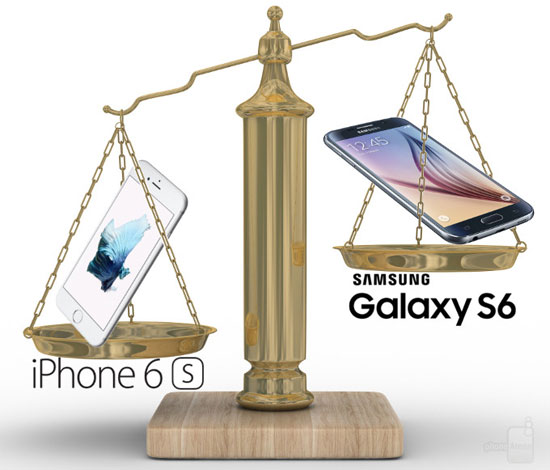 ۸ دلیل برتری Galaxy S6 بر iPhone 6S