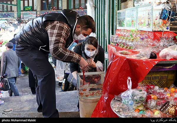 تصاویر؛ حال و هوای تهران در آستانه نوروز ۱۴۰۰