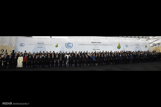 عکس: رهبران جهان در اجلاس پاریس