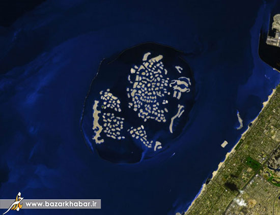 این جزایر مصنوعی ساخته دست بشر است