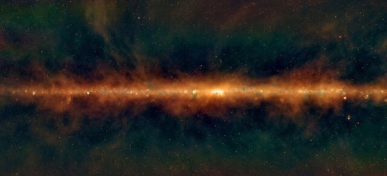 یک تصویر جدید از کهکشان راه شیری تهیه شد