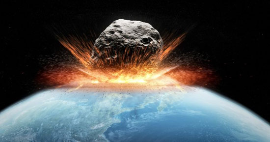 اثرات برخورد یک سیارک به زمین