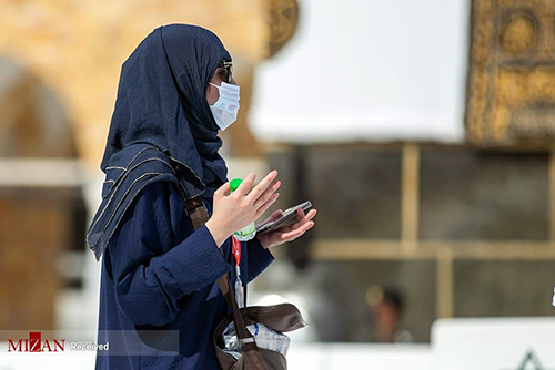 تصاویری از مراسم محدود حج در عربستان