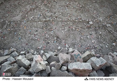 نماد یهودی میدان انقلاب تخریب شد + عکس