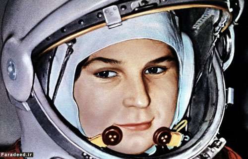 نخستین زنی که به فضا رفت +عکس
