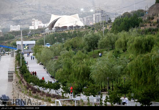 تصاویری از تعطیلات عید فطر در تهران