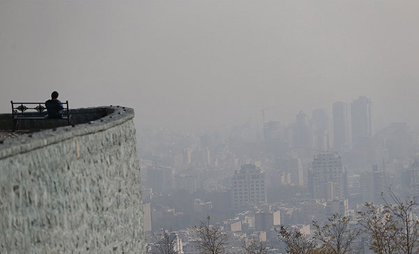 تهران، پاییز، وارونگی، آلودگی، تنفس، بحران