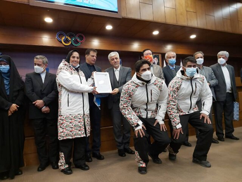 مقایسه لباس زمستانی کاروان المپیکی ایران با سایرین
