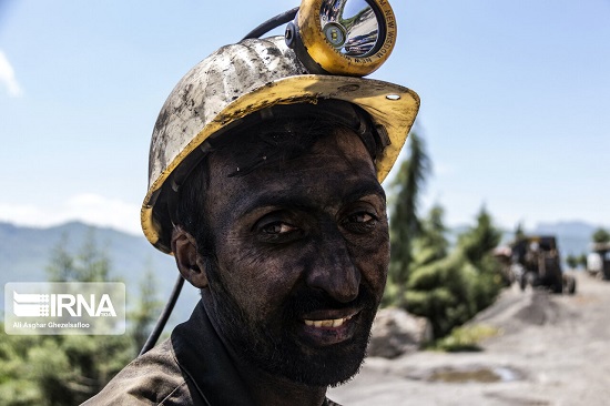 تصاویری از کارگران معدن به مناسبت روز کارگر