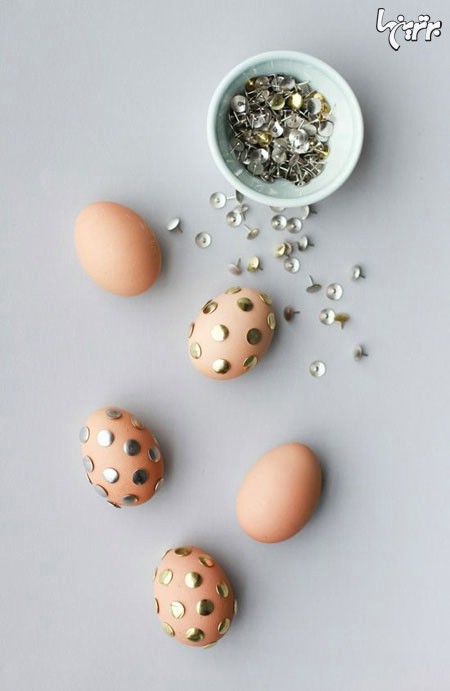 ایده هایی برای رنگ کردن تخم مرغ های هفت سین