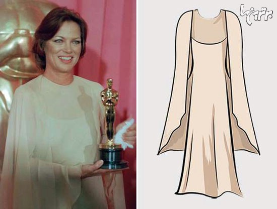 لباس زنان برنده جایزه اسکار از ابتدا تاکنون