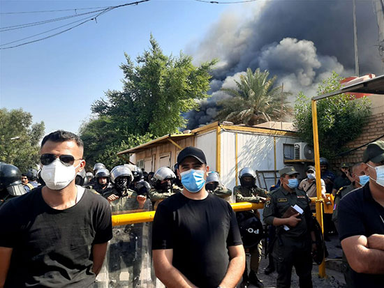 جزئیات آتش‌زدن دفتر حزب دموکرات کردستان