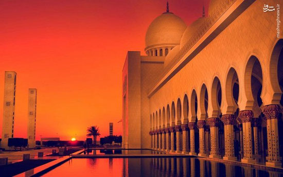 زیباترین مسجد امارات