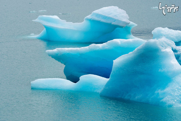 تصاویر دیدنی از کوه‌های یخ شناور