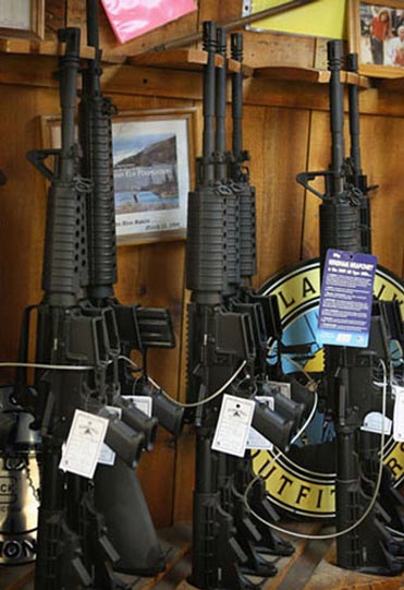 تصاویر: بازارهای فروش سلاح در آمريكا