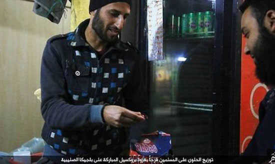 شیرینی داعش برای حملات بروکسل! +عکس