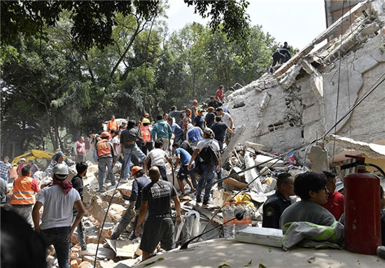 زلزله در مکزیک