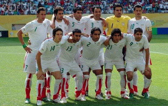 پیراهن های تاریخی فوتبال ایران