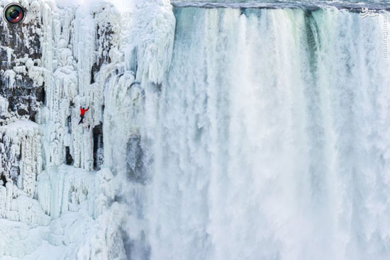 مردی که آبشار نیاگارا را فتح کرد +عکس