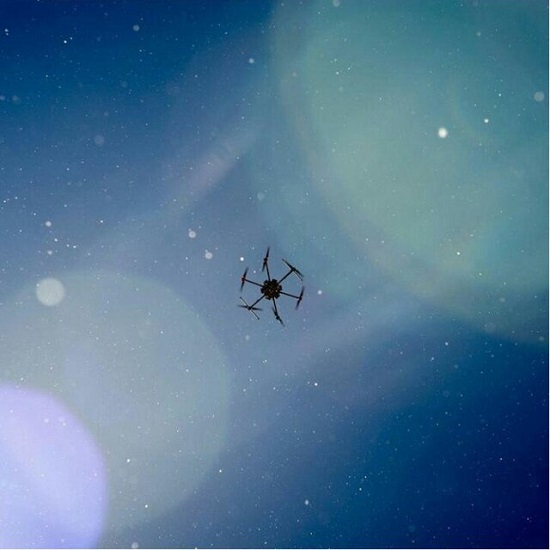 عکس زیبای ناسا از آزمایش یک پهپاد چندکاره