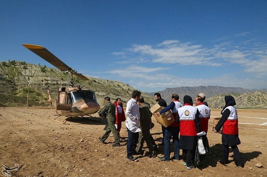امدادرسانی ارتش به سیل‌زدگان لرستان