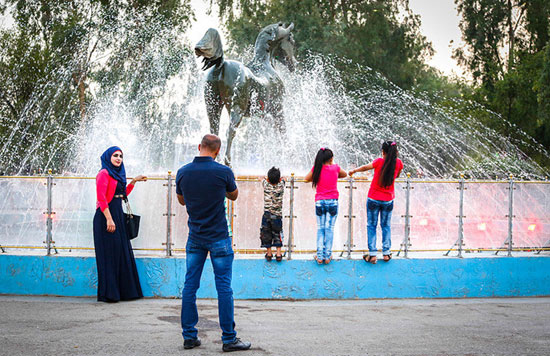 عکس: زندگی در بغداد در جریان است